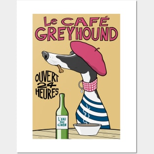 Le Café Greyhound Posters and Art